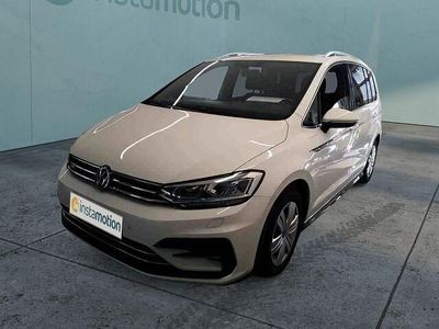 Second-hand VW Touran R-line 150 CP (110 kW) 2021 Alb Monovolum