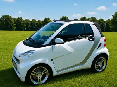 Gebraucht Smart ForTwo Cabrio 71 PS (52 kW) 2011 Weiß Cabrio