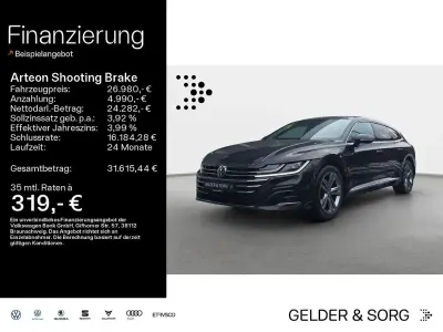 Usata VW Arteon R-line 200 CV (147 kW) 2022 Nero Station wagon
