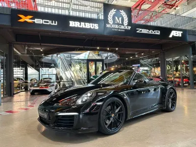 Usata Porsche 991 Chrono 370 CV (272 kW) 2017 Nero Cabrio