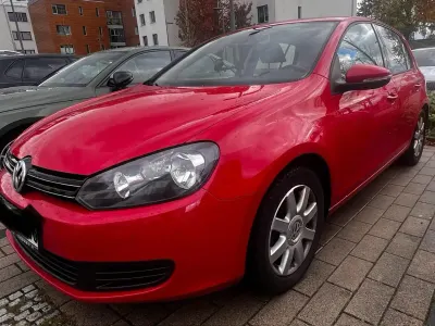 Gebraucht VW Golf VI 150 PS (110 kW) 2009 Rot Kleinwagen
