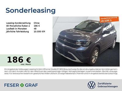 Gebraucht VW T-Cross Goal 95 PS (69 kW) 2025 Rauchgrau metallic SUV