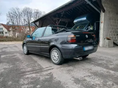 Brugt VW Golf Cabriolet 75 HK (55 kW) 1998 Sort Cabriolet