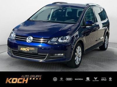 Atlantik blue metallic Gebraucht 2022 VW Sharan Highline Van / Kleinbus | 25.395 € (Fairer Preis)