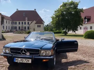 Gebraucht Mercedes SL450 204 PS (150 kW) 1971 Schwarz Cabrio