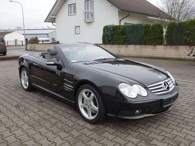 Usata Mercedes SL55 AMG AMG 500 CV (367 kW) 2003 Nero Cabrio