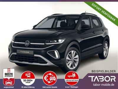 Neu VW T-Cross 116 PS (85 kW) 2025 Schwarz (deep black perleffekt) SUV