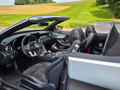 Usata Mercedes C43 AMG AMG 390 CV (286 kW) 2020 Grigio Cabrio