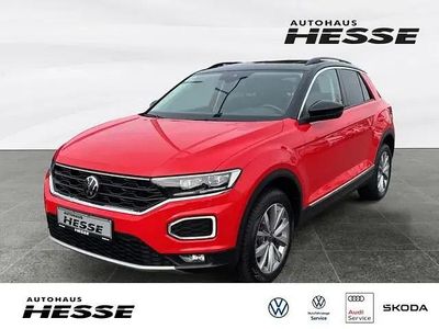 Brugt VW T-Roc Style 110 HK (80 kW) 2021 Rød SUV