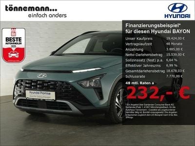 Usata Hyundai Bayon GO! 101 CV (74 kW) 2024 Verde SUV