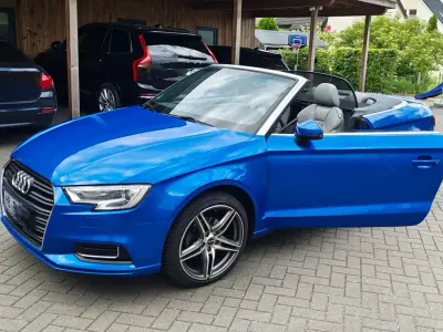 Gebraucht Audi A3 Cabriolet Comfort 150 PS (110 kW) 2018 Blau Cabrio