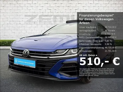 Second-hand VW Arteon R 320 CP (235 kW) 2023 Albastru Break