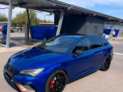 Gebraucht Seat Leon ST CUPRA 400 PS (294 kW) 2018 Blau Kombi