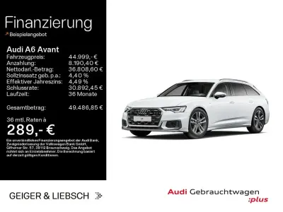 Gebraucht Audi A6 S-Line 204 PS (150 kW) 2025 Gletscherweiß metallic Kombi