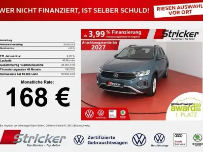 Gebraucht VW T-Roc Life 150 PS (110 kW) 2022 Blau SUV