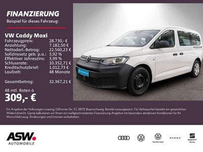Usata VW Caddy Maxi 102 CV (75 kW) 2023 Bianco Monovolume