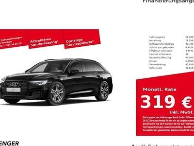 Gebraucht Audi A6 S-Line 286 PS (210 kW) 2025 Mythosschwarz metallic Kombi