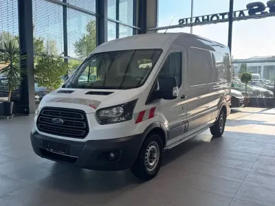 Gebraucht Ford Transit 131 PS (96 kW) 2018 Weiß Van / Kleinbus