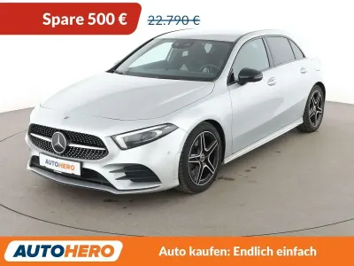 Gebraucht Mercedes A250 AMG line 224 PS (164 kW) 2019 Iridiumsilber Limousine