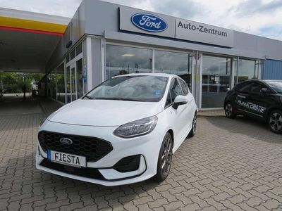 Gebraucht Ford Fiesta ST-Line 125 PS (91 kW) 2022 Frost weiß Kleinwagen