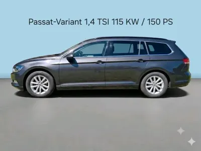 Gebraucht VW Passat Comfortline 150 PS (110 kW) 2017 Grau Kombi