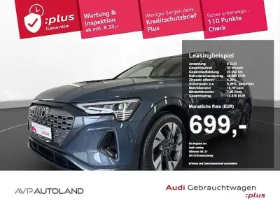 Gebraucht Audi Q8 e-tron Advanced Plus 300 kW (408 PS) 2023 Blau SUV