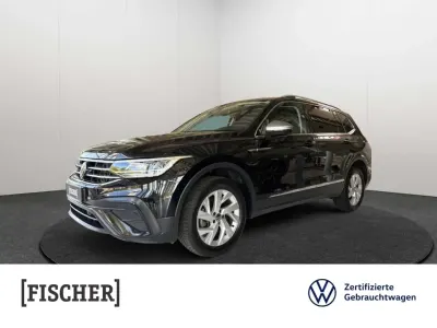 Gebraucht VW Tiguan Allspace Life 150 PS (110 kW) 2022 Schwarz SUV