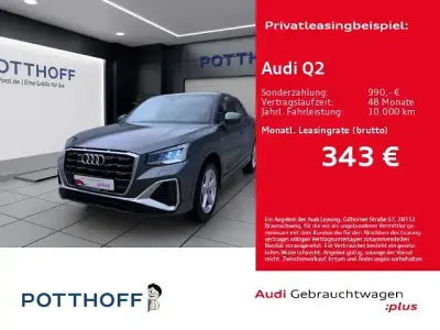 Gebraucht Audi Q2 S-Line 150 PS (110 kW) 2023 Daytonagrau perleffekt SUV