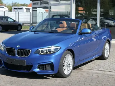 Brugt BMW 218 M Sport 136 HK (100 kW) 2019 Blå Cabriolet