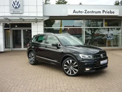 Gebraucht VW Tiguan R-line 150 PS (110 kW) 2019 Schwarz SUV