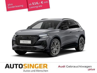 Grau Gebraucht 2025 Audi Q4 e-tron S-Line SUV | 49.640 € (Etwas zu teuer)