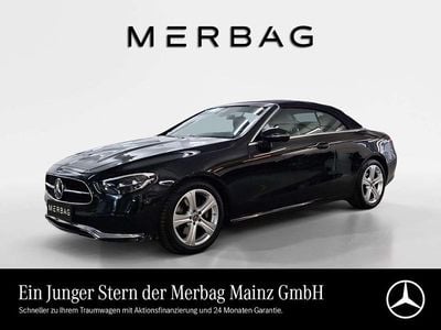 Gebraucht Mercedes E200 197 PS (144 kW) 2021 Metalliclack obsidianschwarz Cabrio