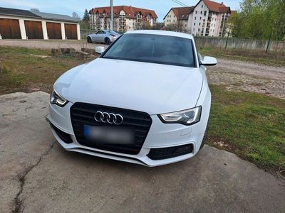 gebraucht Audi A5 Sportback 2.0 TDI Farbe Weiß