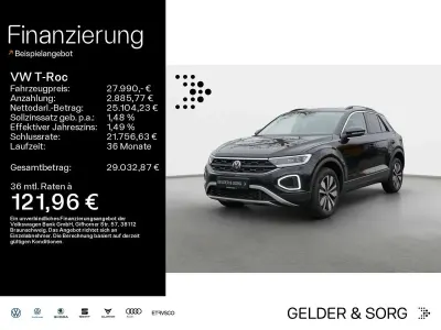 Usata VW T-Roc Goal 150 CV (110 kW) 2025 Nero SUV