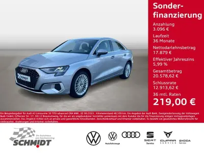 Gebraucht Audi A3 Advanced 110 PS (80 kW) 2023 Silber Limousine