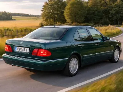 Brugt Mercedes E230 Elegance 150 HK (110 kW) 1996 Grøn Sedan