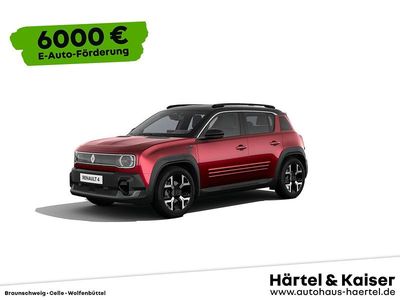 Neu Renault 4 E-Tech Komfort 110 kW (150 PS) 2025 Karmesinrot mit schwarzem dach (rot) SUV