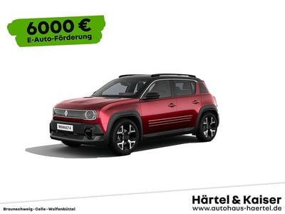 Karmesinrot mit schwarzem dach (rot) Neu 2025 Renault 4 E-Tech Komfort SUV | 34.290 € (Fairer Preis)