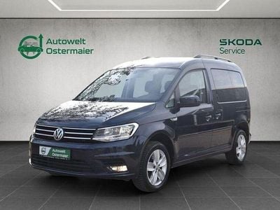 Gebraucht VW Caddy Comfortline 131 PS (96 kW) 2019 Blau Van / Kleinbus