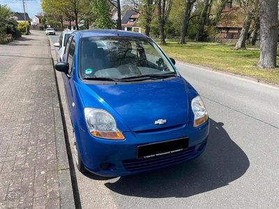 Begagnad Chevrolet Matiz 2009 Blå Halvkombi
