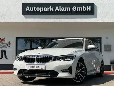 Usata BMW 320 Sport Line 190 CV (139 kW) 2021 Bianco Station wagon