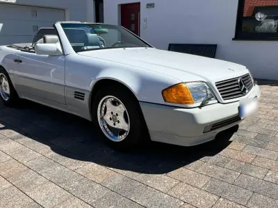 Gebraucht Mercedes SL300 231 PS (169 kW) 1991 Weiß Cabrio