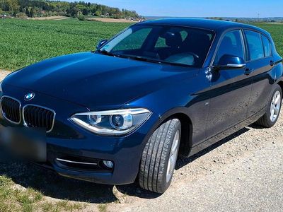 Usata BMW 120 184 CV (135 kW) 2012 Blu Utilitaria