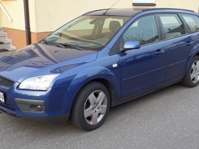 Gebraucht Ford Focus 109 PS (80 kW) 2007 Blau metallic Kombi