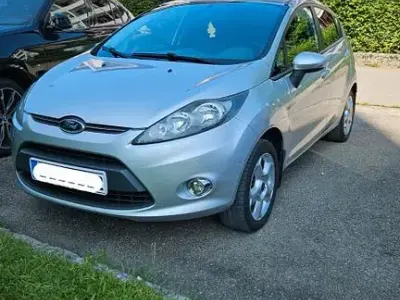Gebraucht Ford Fiesta Titanium 82 PS (60 kW) 2008 Grau Kleinwagen