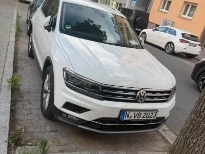Gebraucht VW Tiguan 150 PS (110 kW) 2018 Weiß SUV