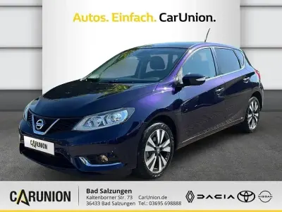 Gebraucht Nissan Pulsar Tekna 116 PS (85 kW) 2016 Azure metallic Kleinwagen
