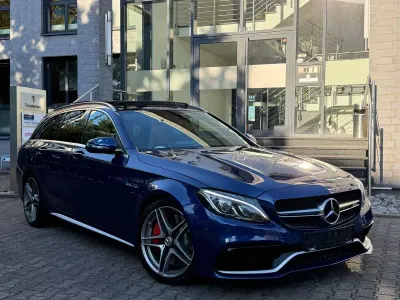 Gebraucht Mercedes C63S AMG AMG 510 PS (375 kW) 2017 Blau Kombi