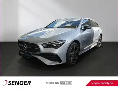 Brugt Mercedes CLA250e Shooting Brake AMG 218 HK (160 kW) 2025 Sølv Stationcar