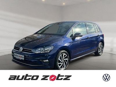 Atlantic blue metallic Gebraucht 2018 VW Golf Sportsvan Comfortline Van / Kleinbus | 14.980 € (Fairer Preis)